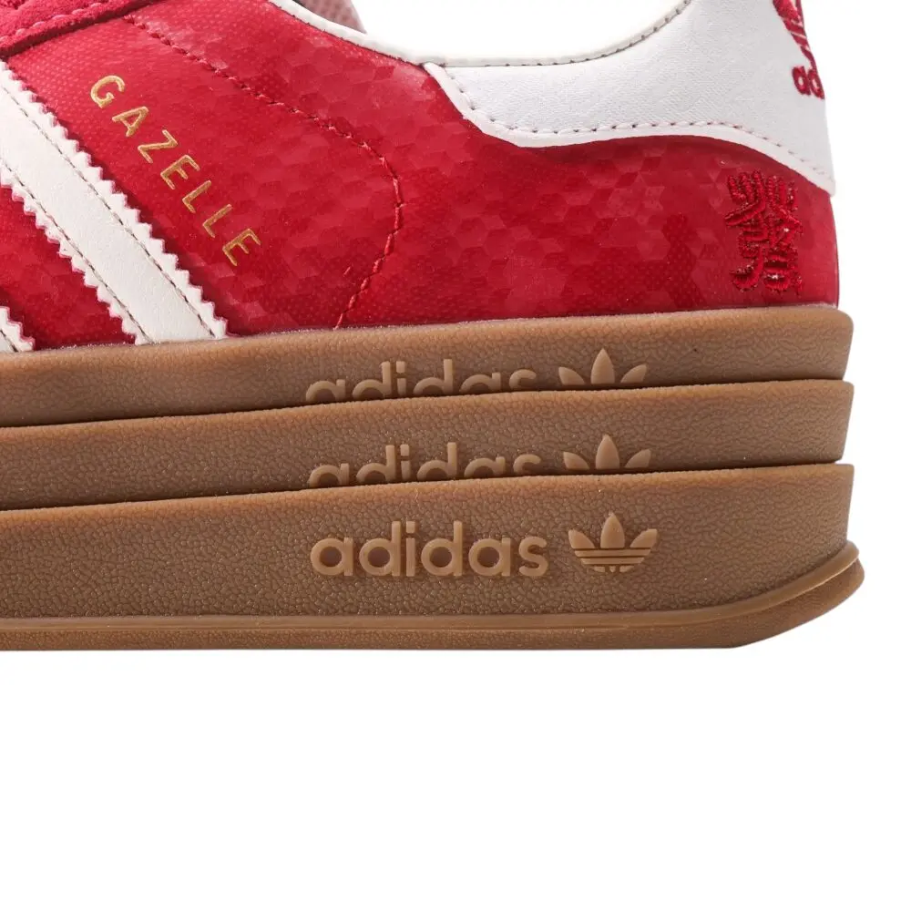 אדידס גאזל- ADIDAS GAZELLE BOLD SHOES Red – תמונה 8