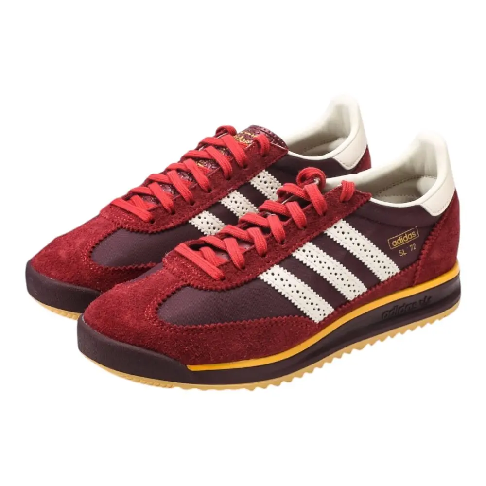 נעלי אדידס-Adidas SL 72 Red White soft – תמונה 2