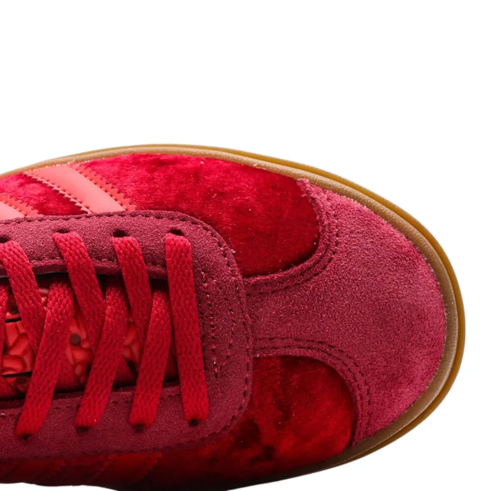 אדידס גאזל- ADIDAS GAZELLE BOLD SHOES Red Pink – תמונה 8