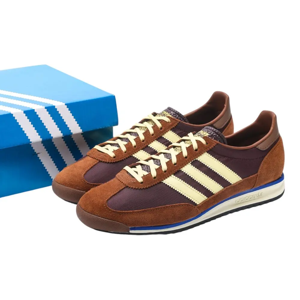נעלי אדידס-Adidas SL 72 Brown Cream soft – תמונה 5