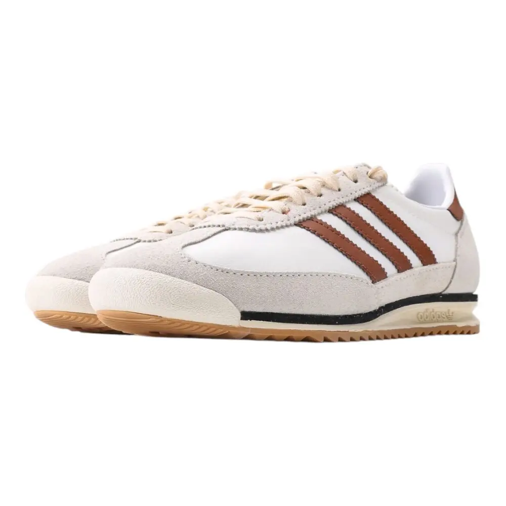 נעלי אדידס-Adidas SL 72 White Brown soft – תמונה 3