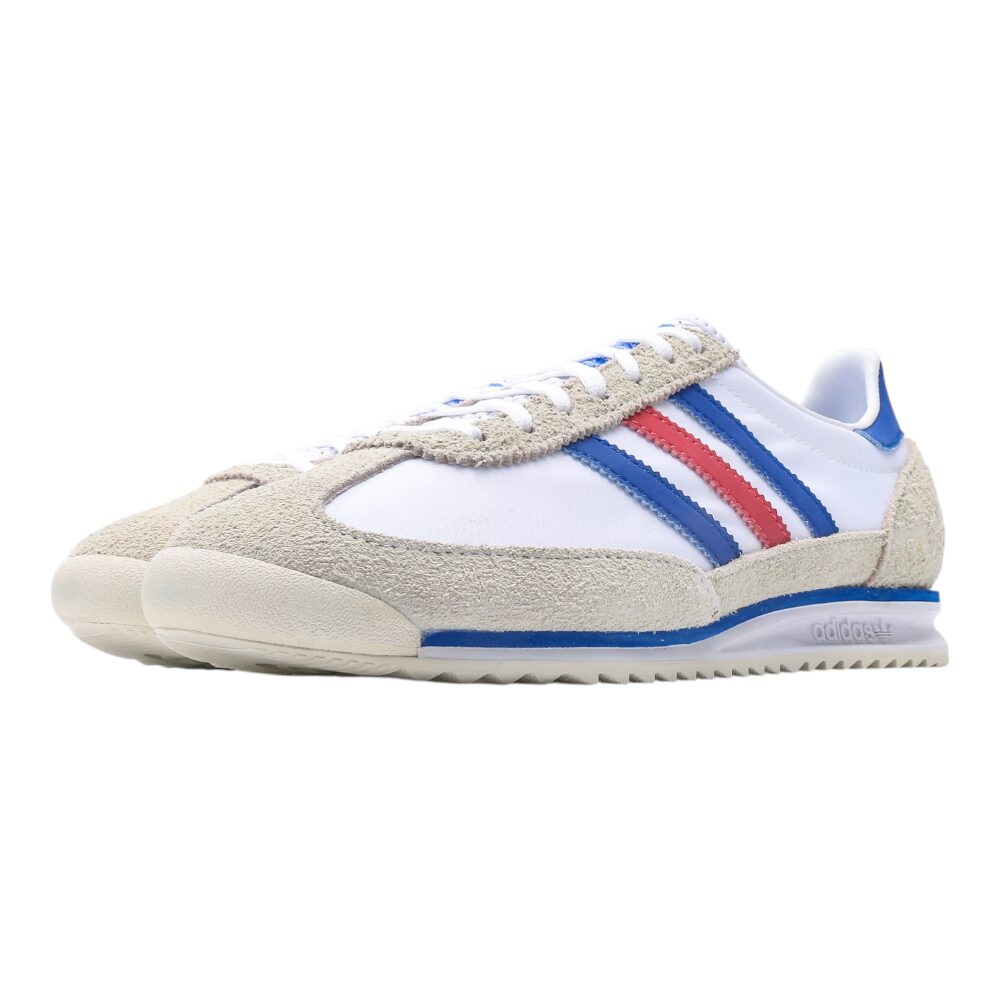 נעלי אדידס-Adidas SL 72 White Blue soft – תמונה 3