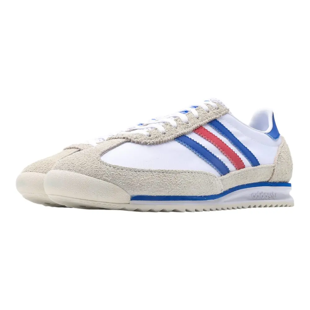 נעלי אדידס-Adidas SL 72 White Blue soft – תמונה 3