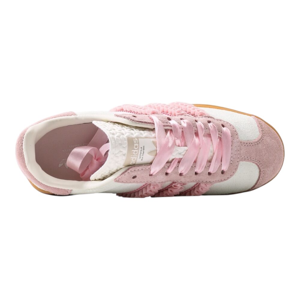 אדידס גאזל- ADIDAS GAZELLE BOLD SHOES White Pink – תמונה 7