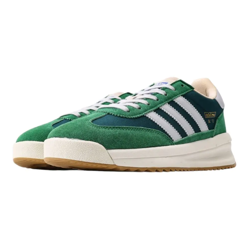 נעלי אדידס-Adidas SL 72 Green White soft – תמונה 4