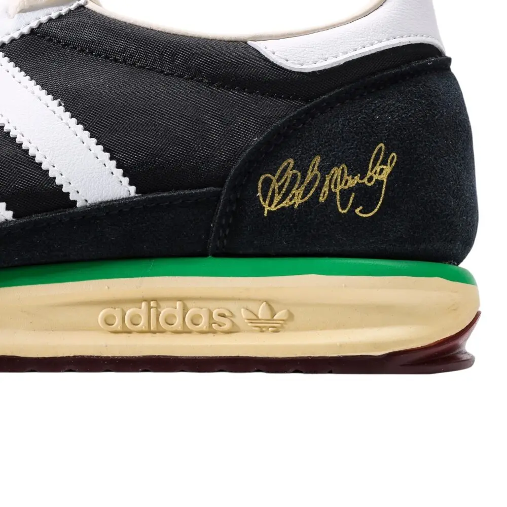 נעלי אדידס-Adidas SL 72 Black White soft – תמונה 8