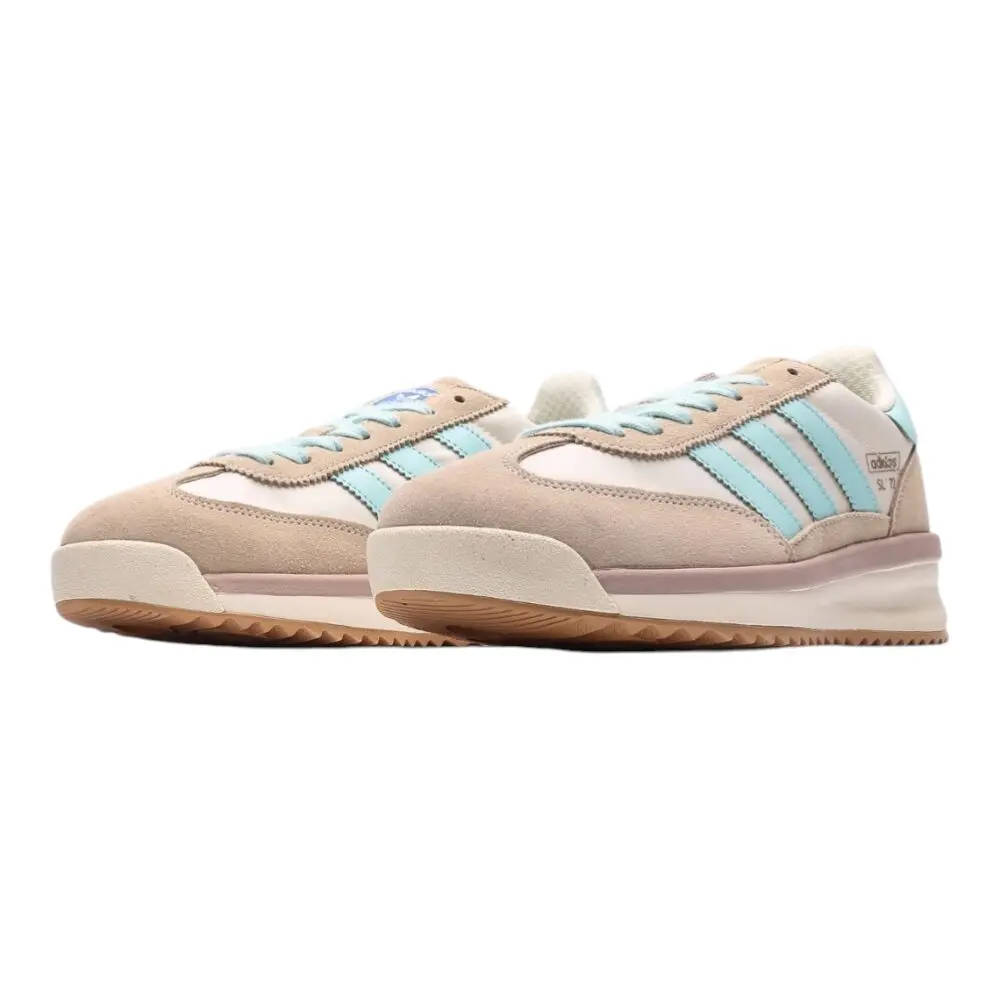 נעלי אדידס-Adidas SL 72 White Blue soft – תמונה 7
