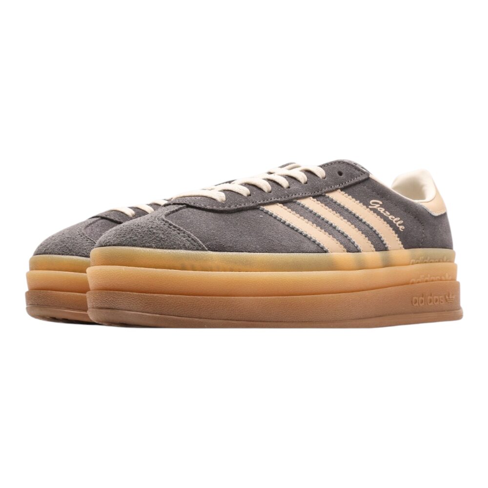 אדידס גאזל- ADIDAS GAZELLE BOLD SHOES Gray – תמונה 3