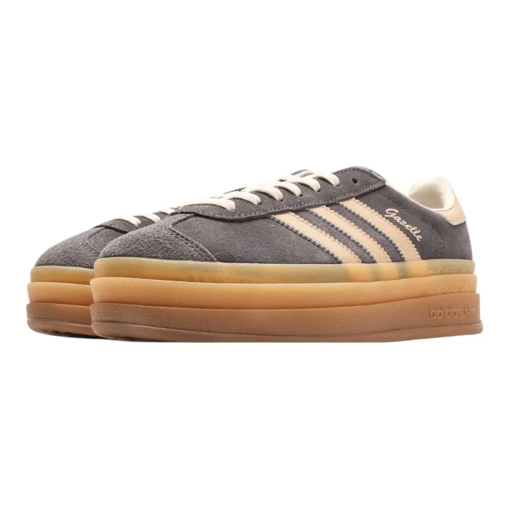אדידס גאזל- ADIDAS GAZELLE BOLD SHOES Gray – תמונה 3