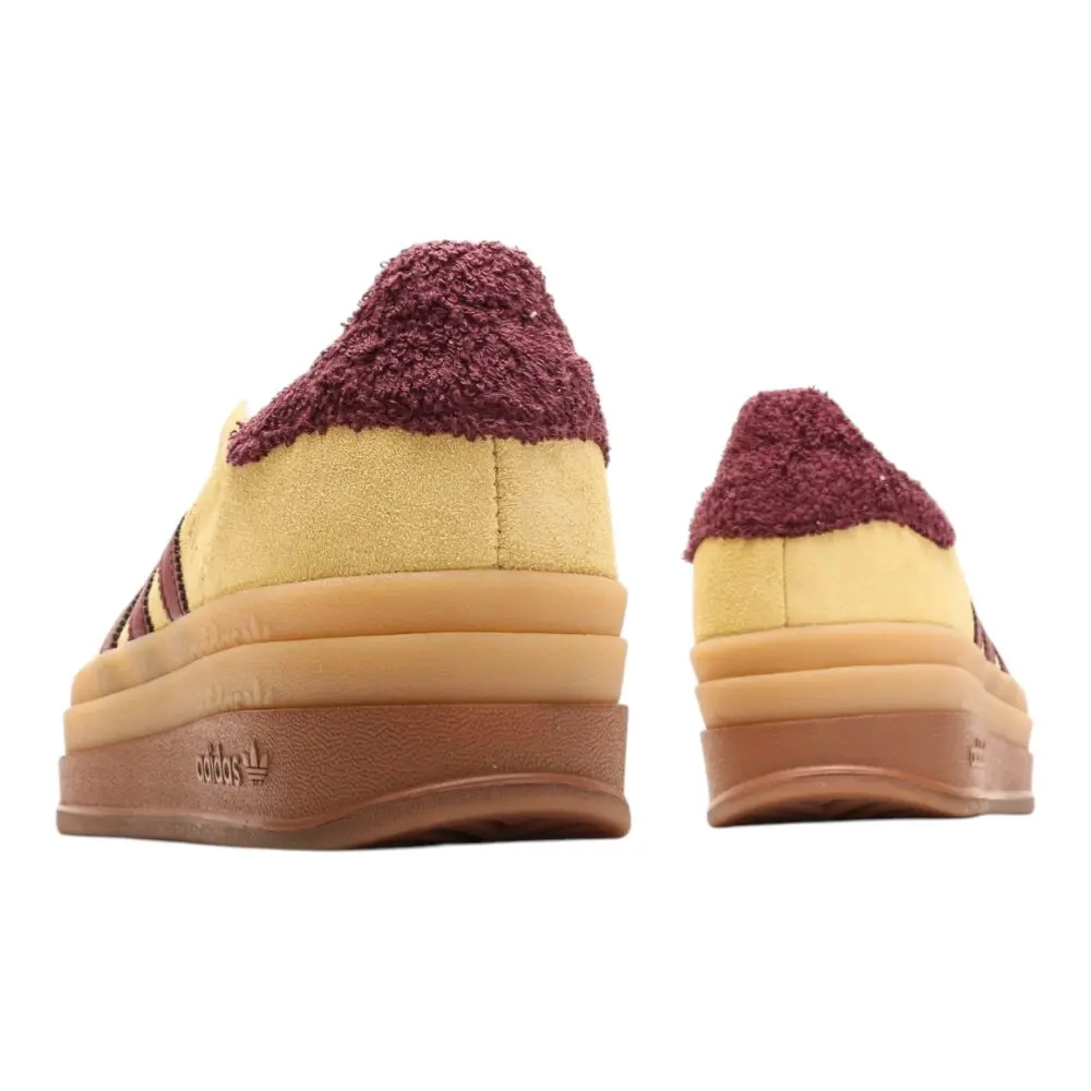 אדידס גאזל- ADIDAS GAZELLE BOLD SHOES Yellow – תמונה 9