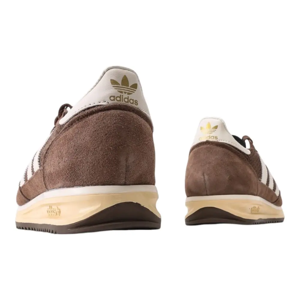 נעלי אדידס-Adidas SL 72 Brown White soft – תמונה 5