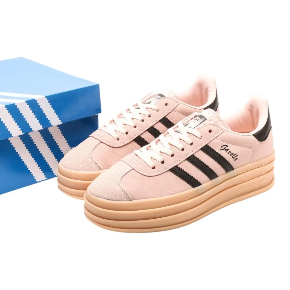 אדידס גאזל- ADIDAS GAZELLE BOLD SHOES Light Pink – תמונה 7