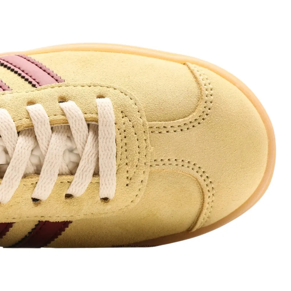 אדידס גאזל- ADIDAS GAZELLE BOLD SHOES Yellow – תמונה 7