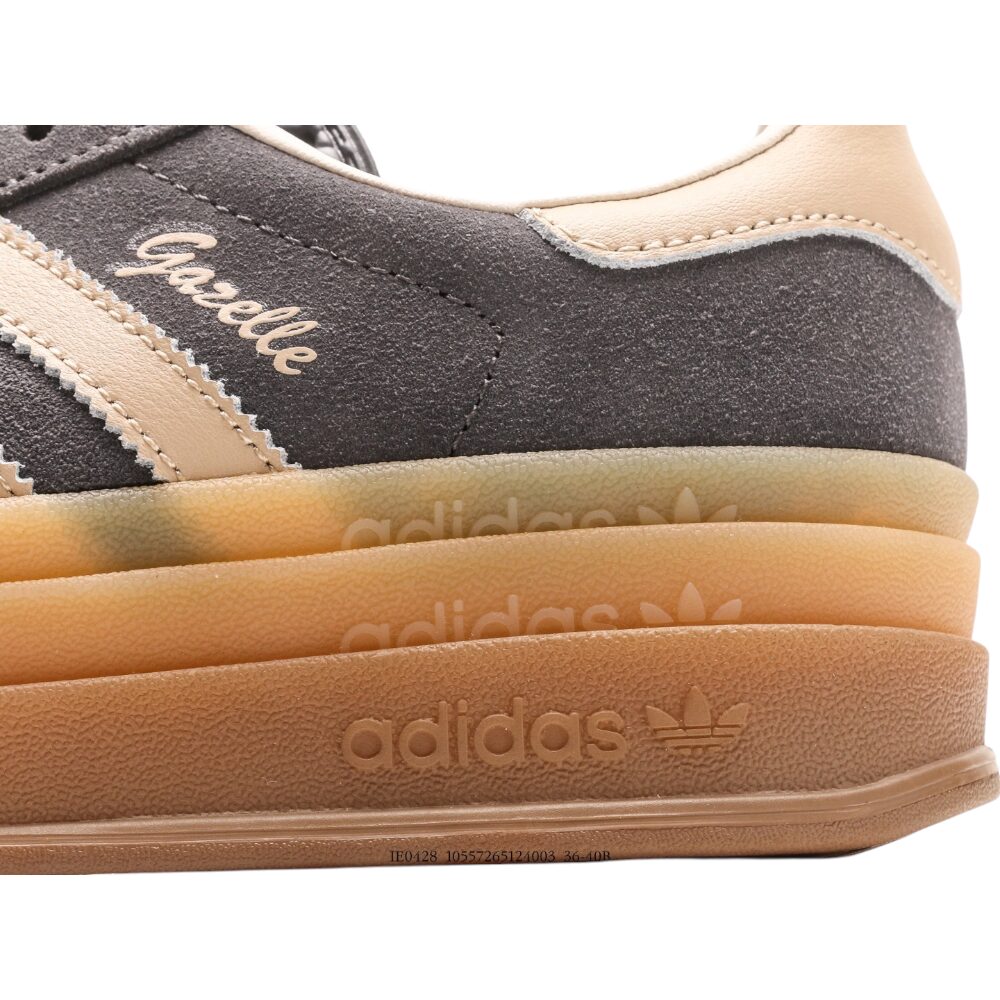 אדידס גאזל- ADIDAS GAZELLE BOLD SHOES Gray – תמונה 5