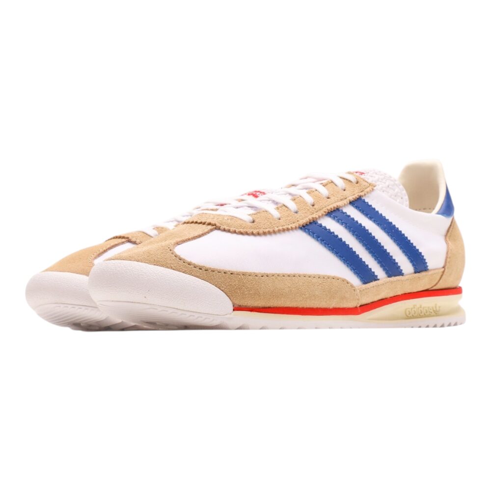 נעלי אדידס-Adidas SL 72 White Blue soft – תמונה 3