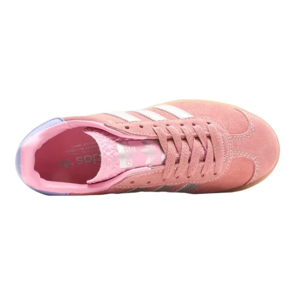 אדידס גאזל- ADIDAS GAZELLE BOLD SHOES Pink White – תמונה 4