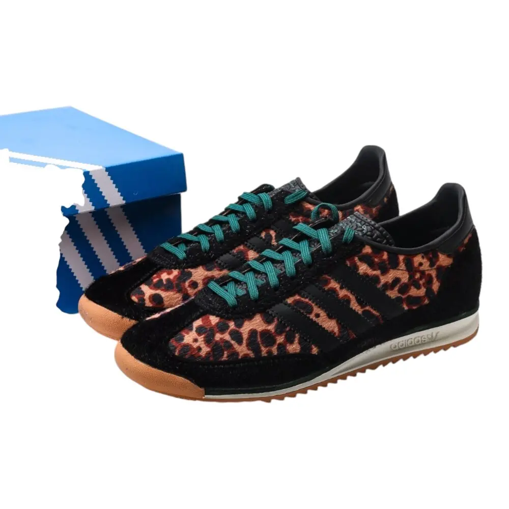 נעלי אדידס-Adidas SL 72 Black Brown soft – תמונה 3