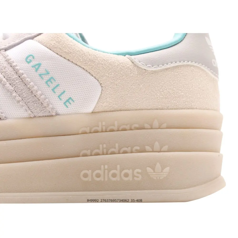 אדידס גאזל- ADIDAS GAZELLE BOLD SHOES Cream – תמונה 6