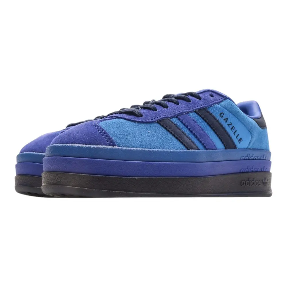 אדידס גאזל- ADIDAS GAZELLE BOLD SHOES Deep Blue – תמונה 3