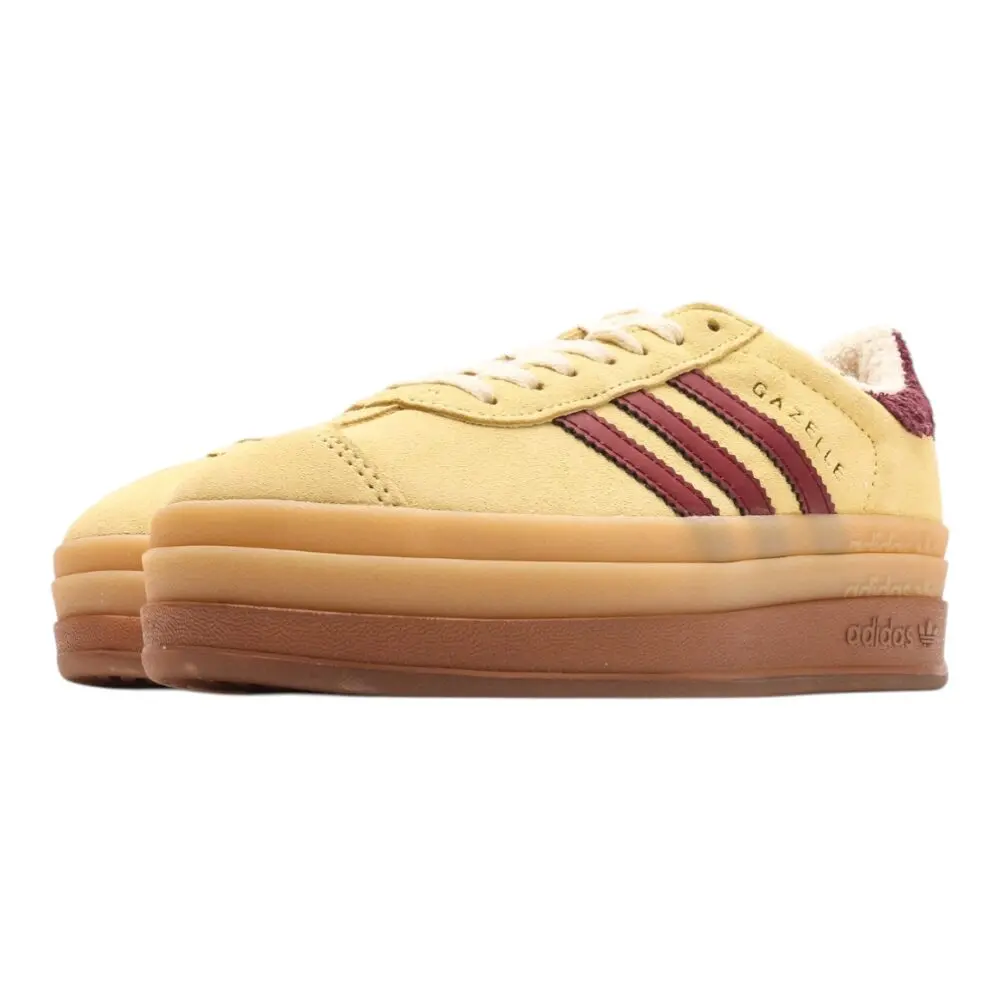 אדידס גאזל- ADIDAS GAZELLE BOLD SHOES Yellow – תמונה 3