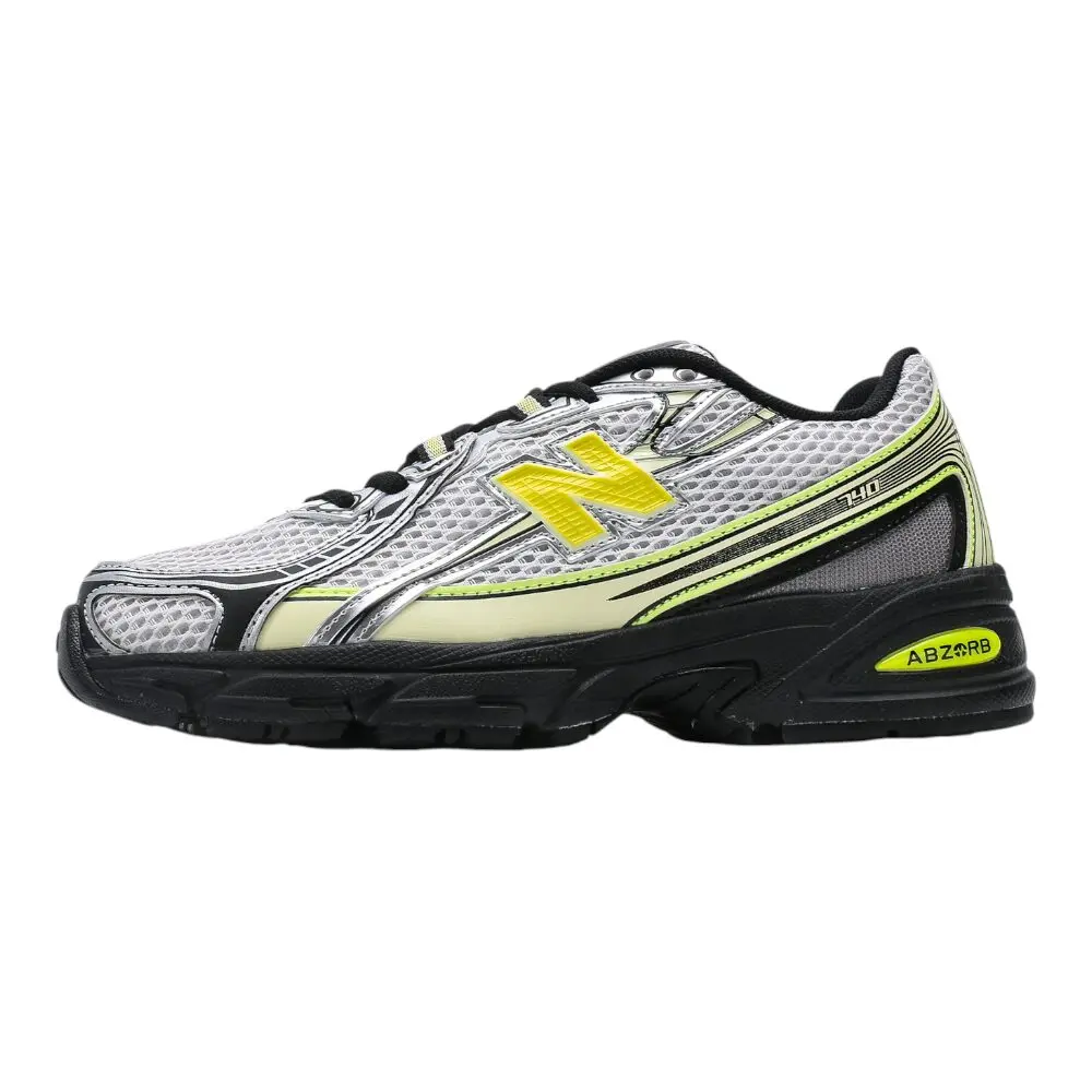 ניו באלאנס-New Balance 740 Gray Black Yellow mix soft