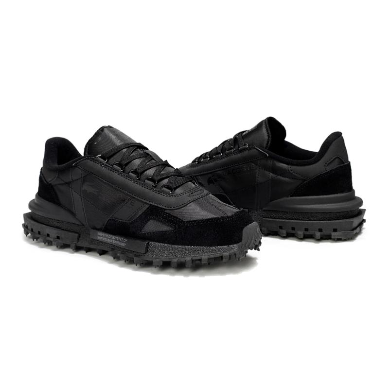 נעלי לקוסט-LACOSTE SHOES BLACK – תמונה 4
