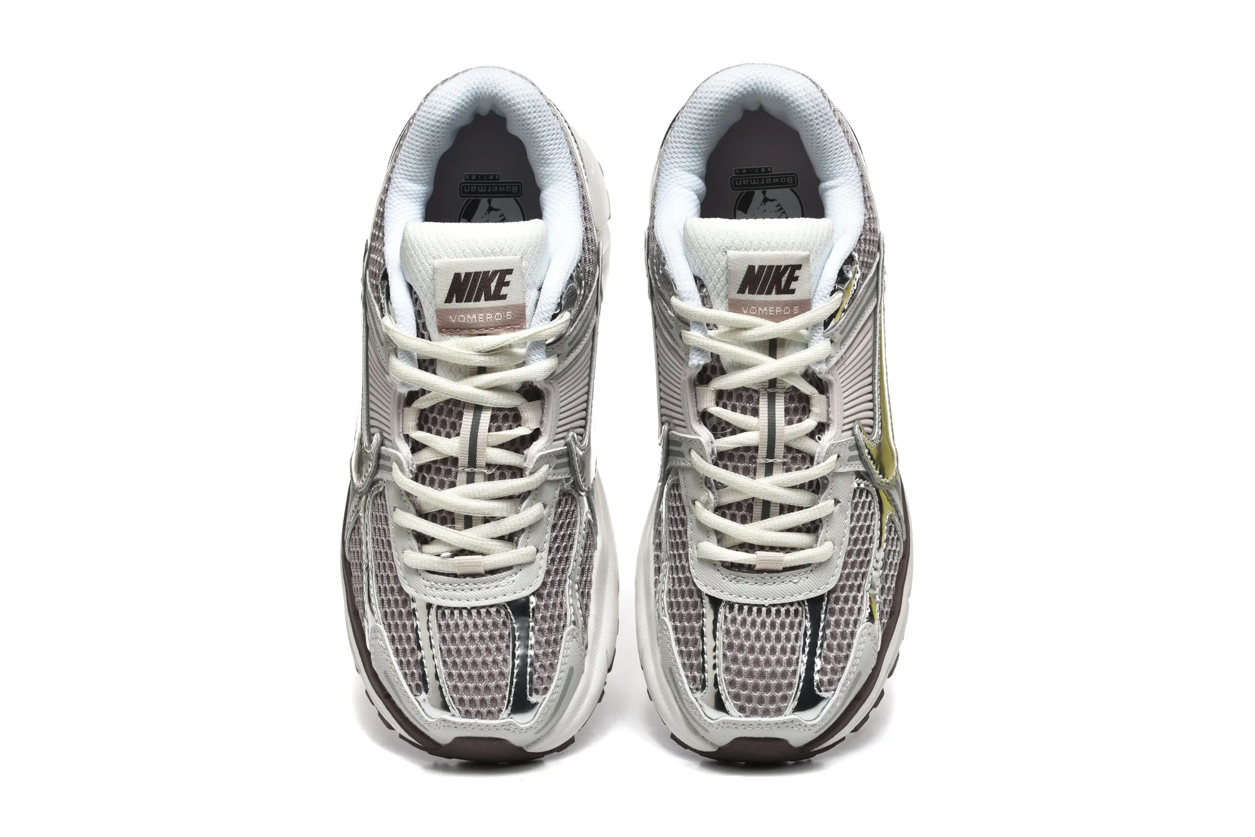 נעלי נייק-Nike Air Zoom Vomero 5 GRAY SILVER – תמונה 3
