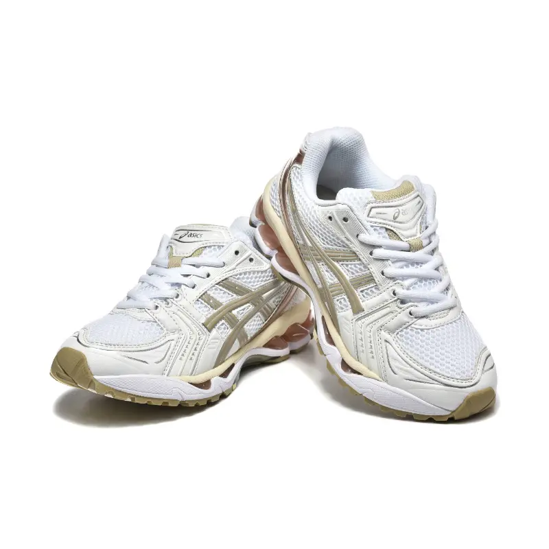 נעלי אסיקס - ASICS Novablast 4 WHITE BEIGE MIX – תמונה 4
