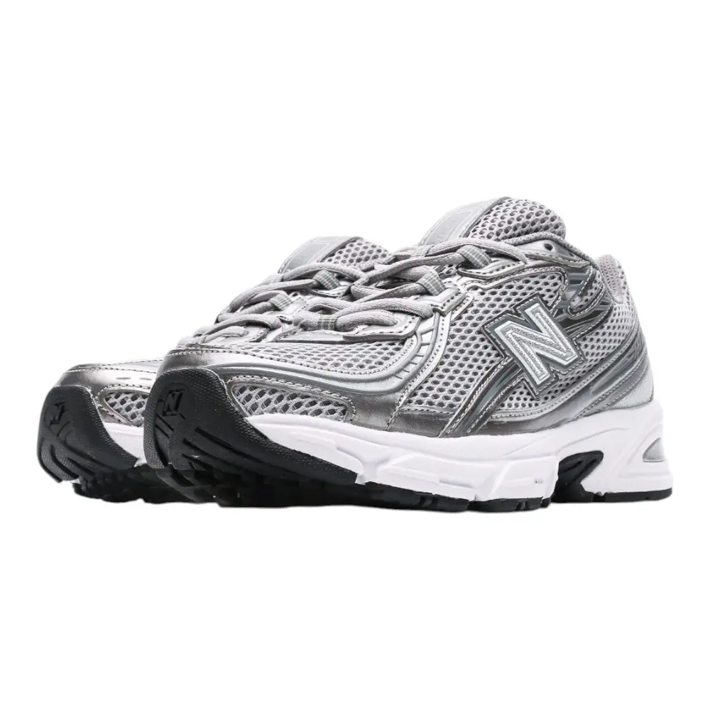 ניו באלאנס-New Balance 740 Gray White mix soft – תמונה 5