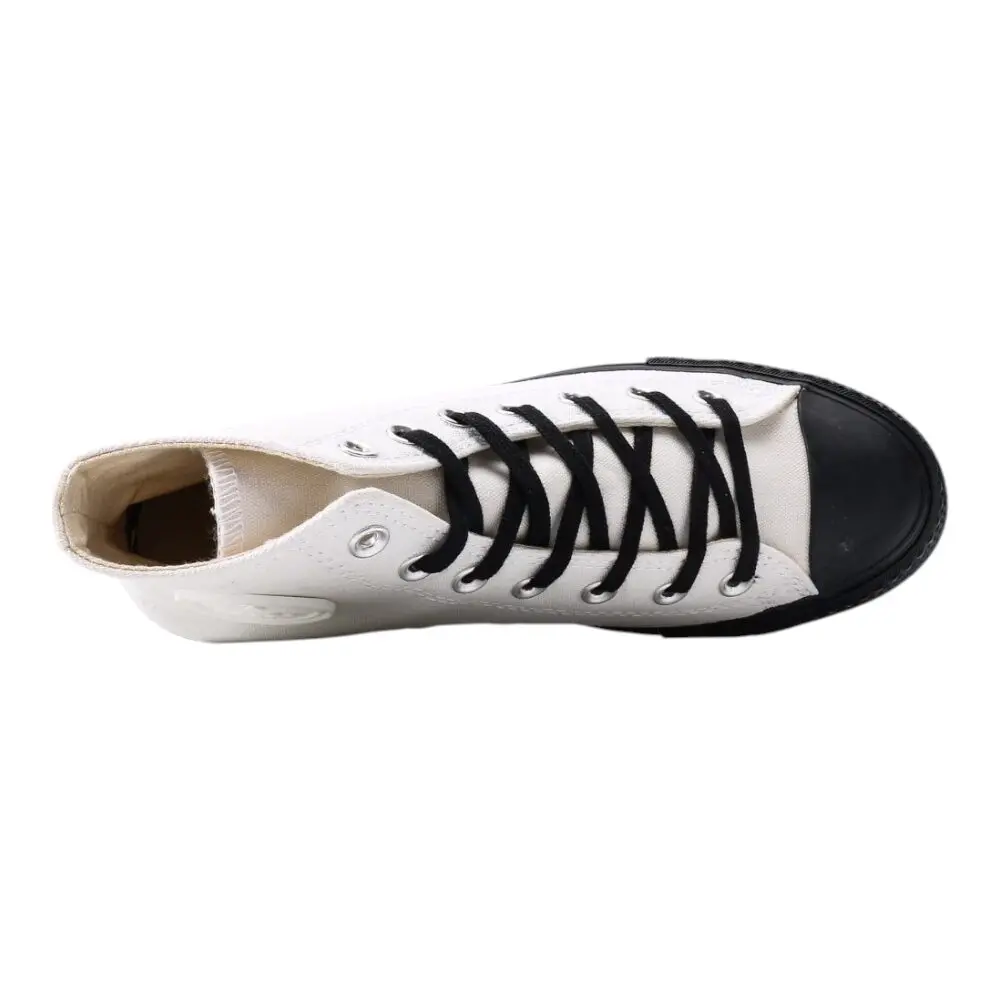 נעלי קונברס-Converse CAT WHITE BLACK – תמונה 6