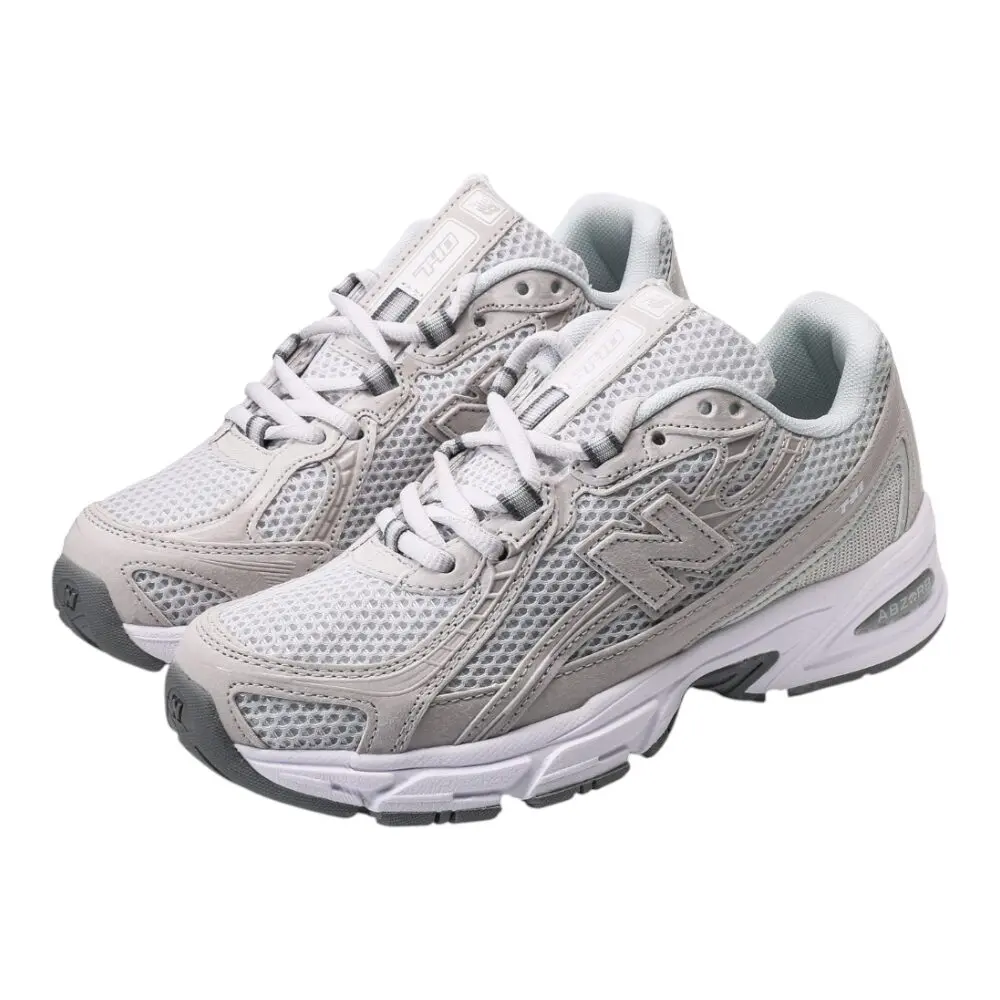 ניו באלאנס-New Balance 740 Gray White mix soft – תמונה 3
