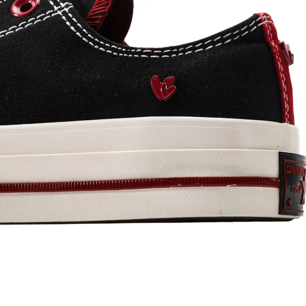 נעלי קונברס-Converse CAT BLACK RED – תמונה 8