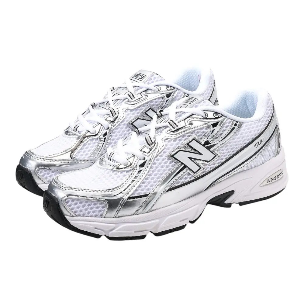 ניו באלאנס-New Balance 740 White Black Gray mix soft – תמונה 4