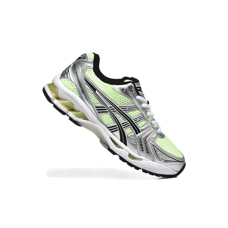 נעלי אסיקס - ASICS Novablast 4 GRAY GREEN MIX – תמונה 5