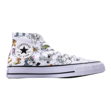 נעלי קונברס-Converse CAT WHITE