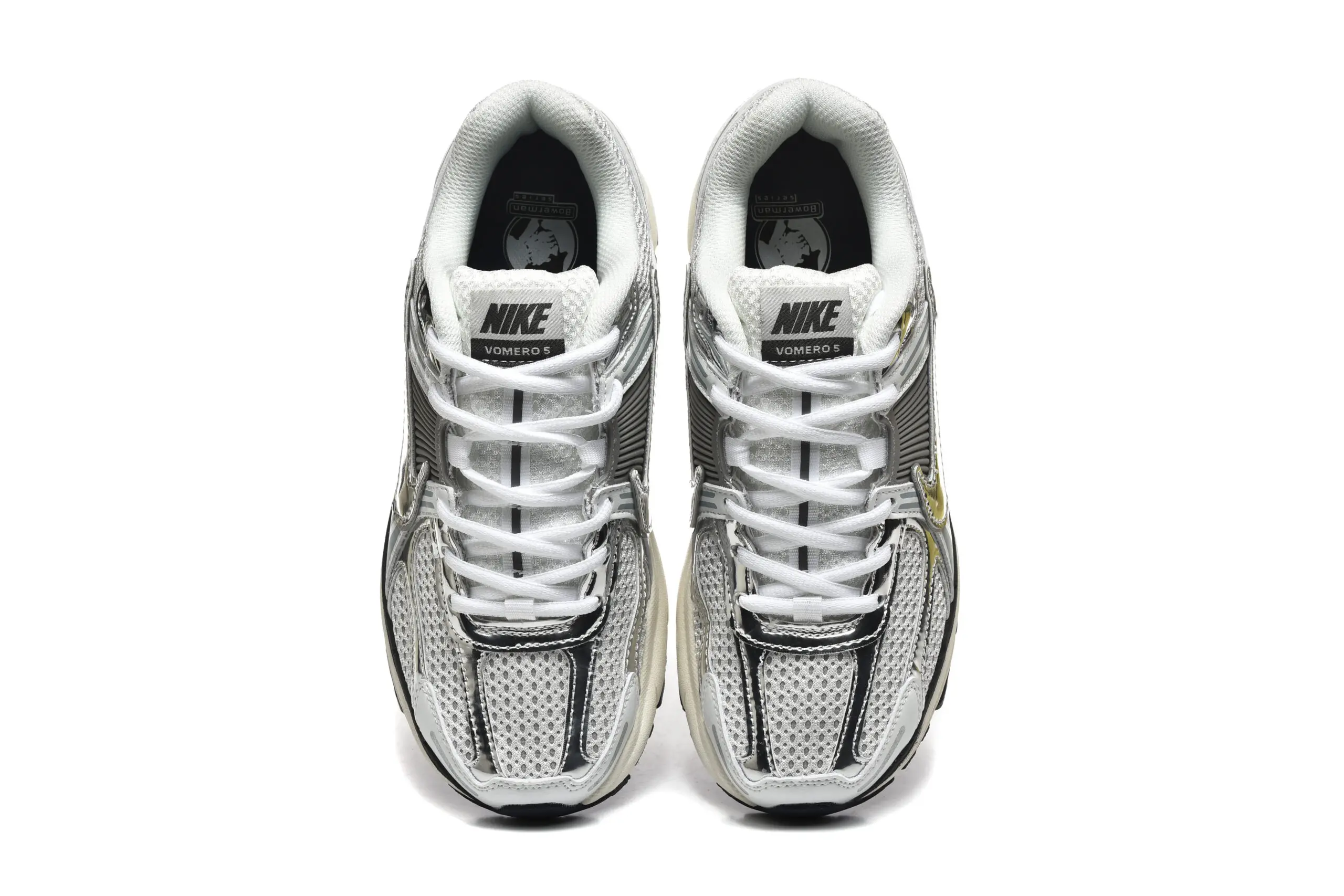נעלי נייק-Nike Air Zoom Vomero 5 SILVER GRAY – תמונה 3