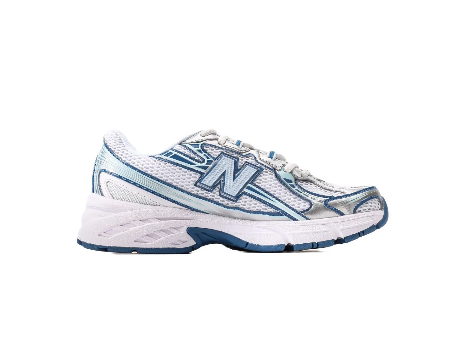 ניו באלאנס-New Balance 740 White Blue mix soft – תמונה 2