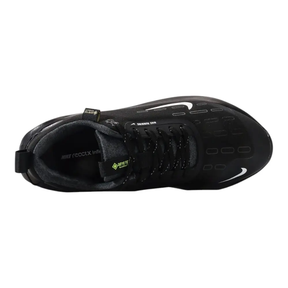 נעלי נייק- Nike Infinity RN 4 GORE-TEX Black White Run – תמונה 9