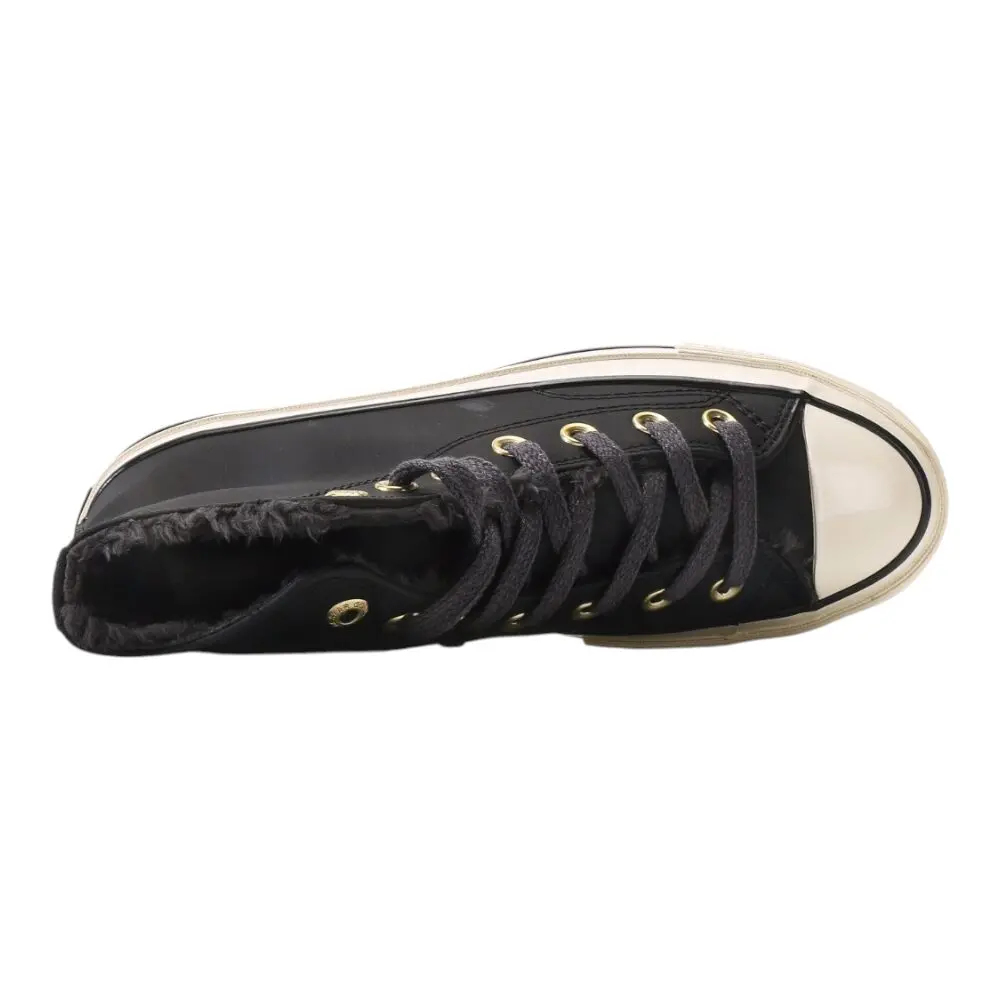 נעלי קונברס-Converse CAT BLACK WHITE – תמונה 6