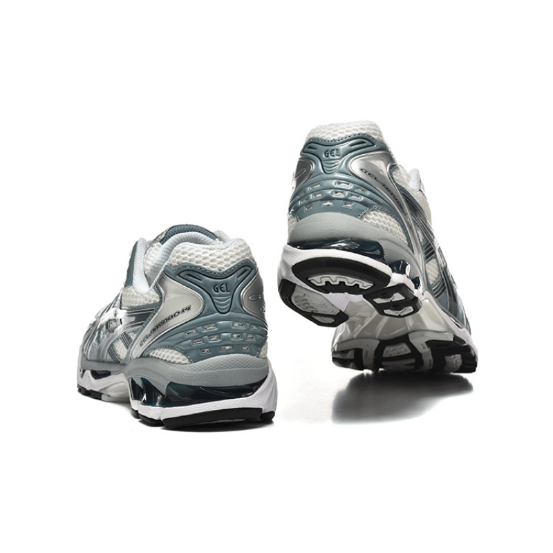 נעלי אסיקס - ASICS Novablast 4 GRAY WHITE MIX – תמונה 5