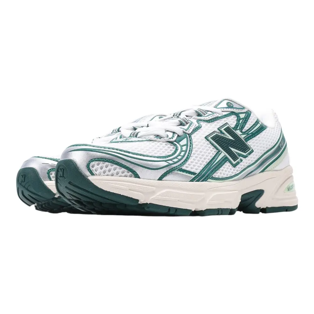 ניו באלאנס-New Balance 740 White Green mix soft – תמונה 8