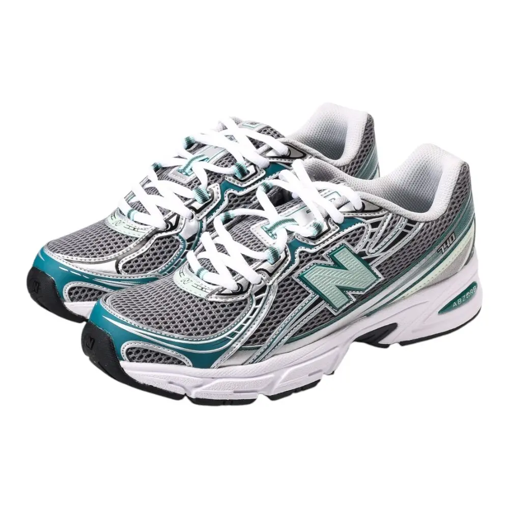 ניו באלאנס-New Balance 740 Gray Green mix soft – תמונה 5