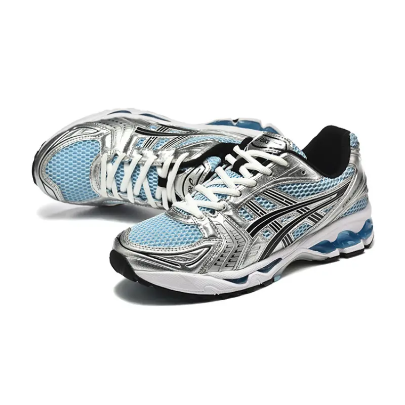 נעלי אסיקס - ASICS Novablast 4 SILVER BLUE MIX – תמונה 3