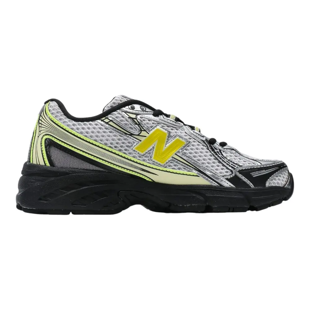 ניו באלאנס-New Balance 740 Gray Black Yellow mix soft – תמונה 2
