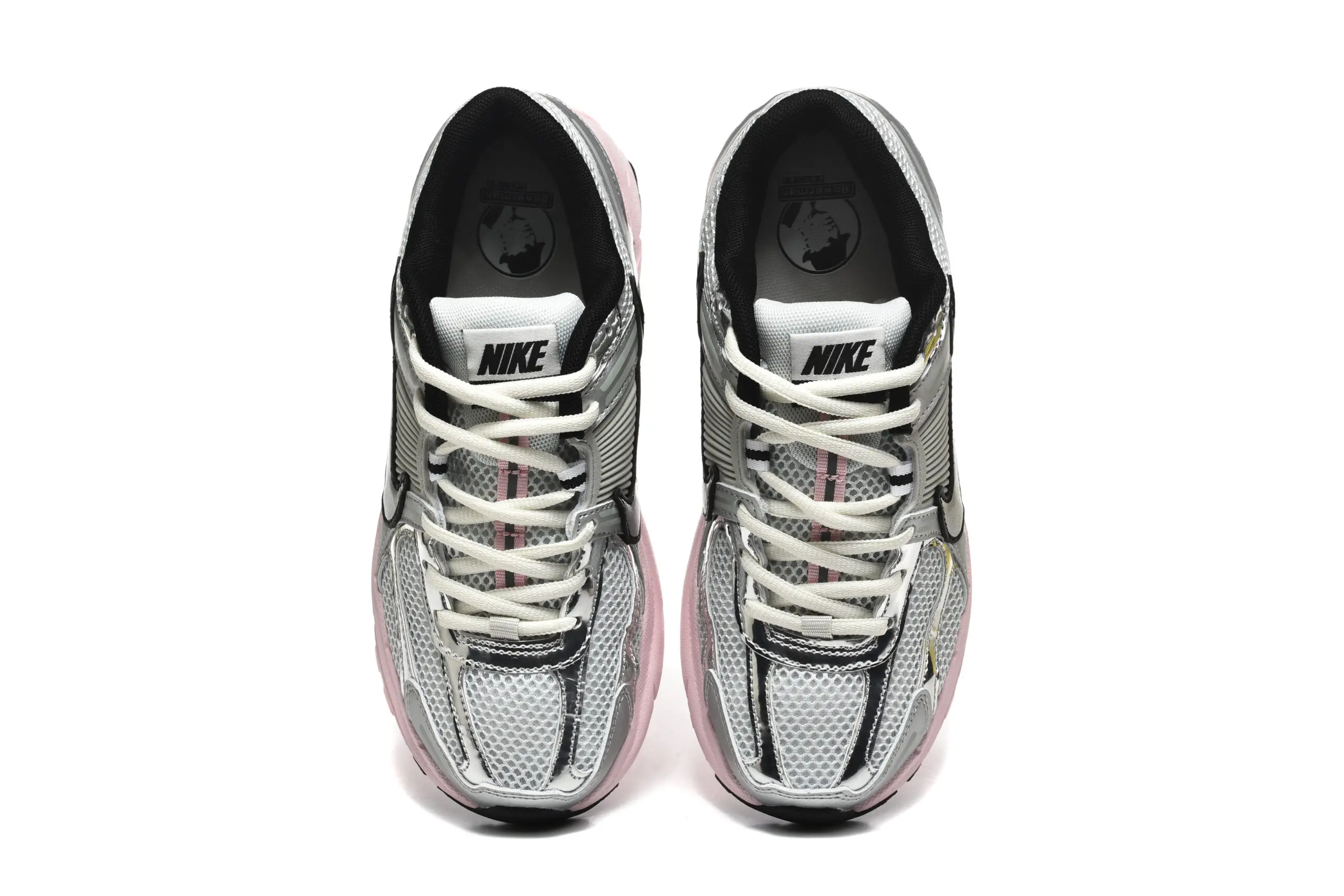 נעלי נייק-Nike Air Zoom Vomero 5 PINK SILVER – תמונה 4