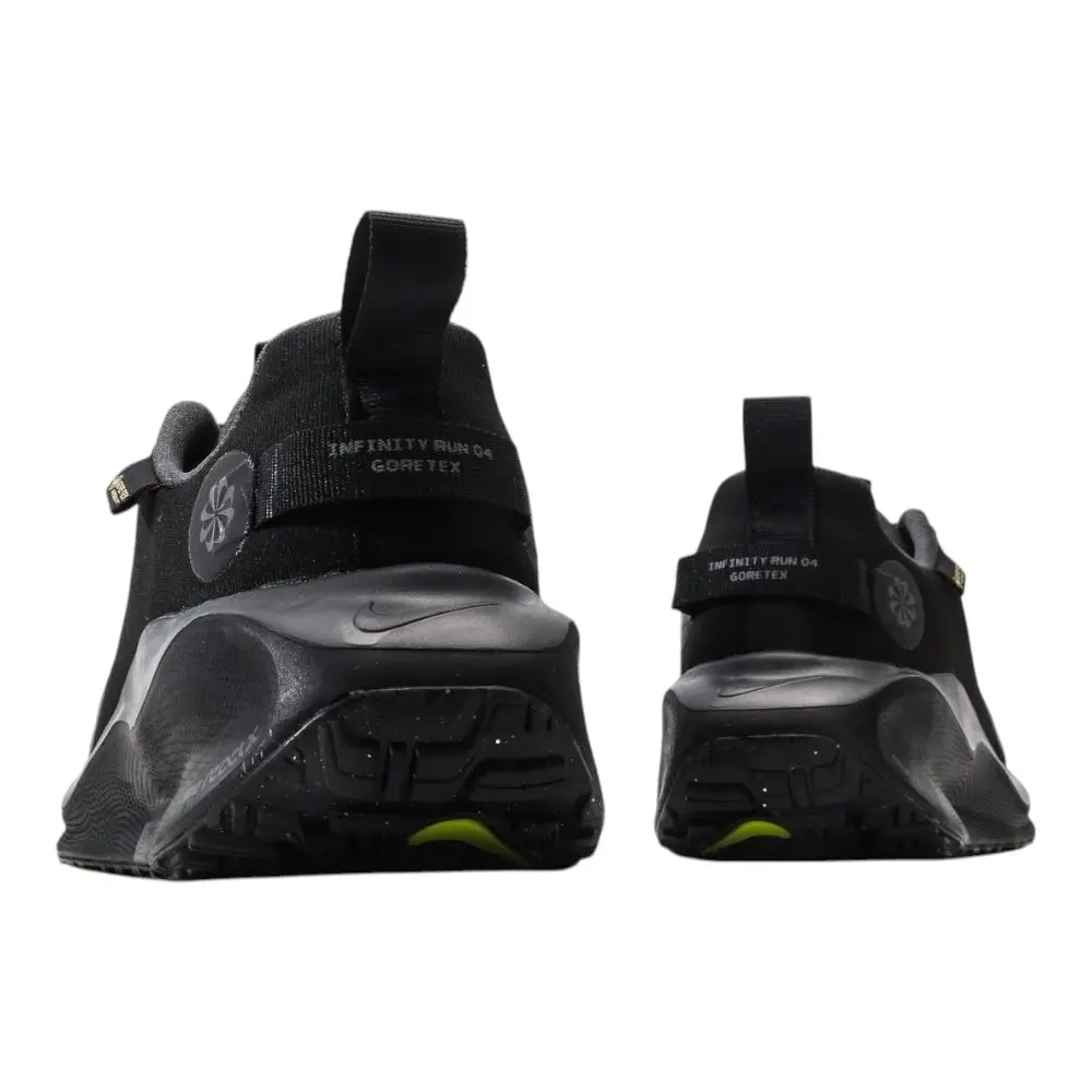 נעלי נייק- Nike Infinity RN 4 GORE-TEX Black Gray Run – תמונה 4