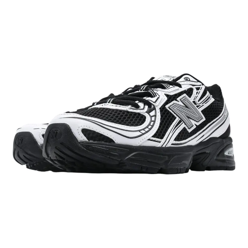 ניו באלאנס-New Balance 740 Black White Gray mix soft – תמונה 5