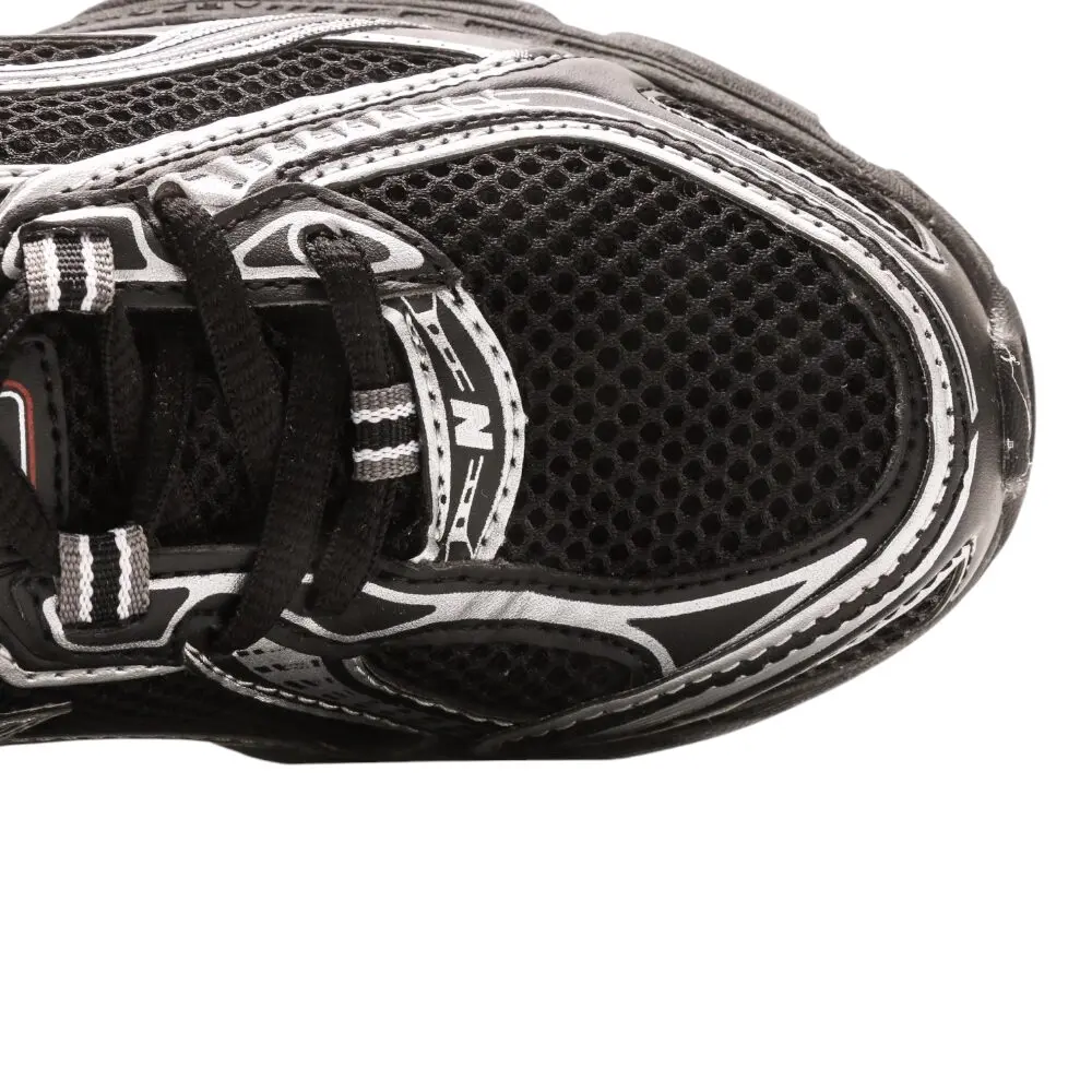 ניו באלאנס-New Balance 740 Black White mix soft – תמונה 5