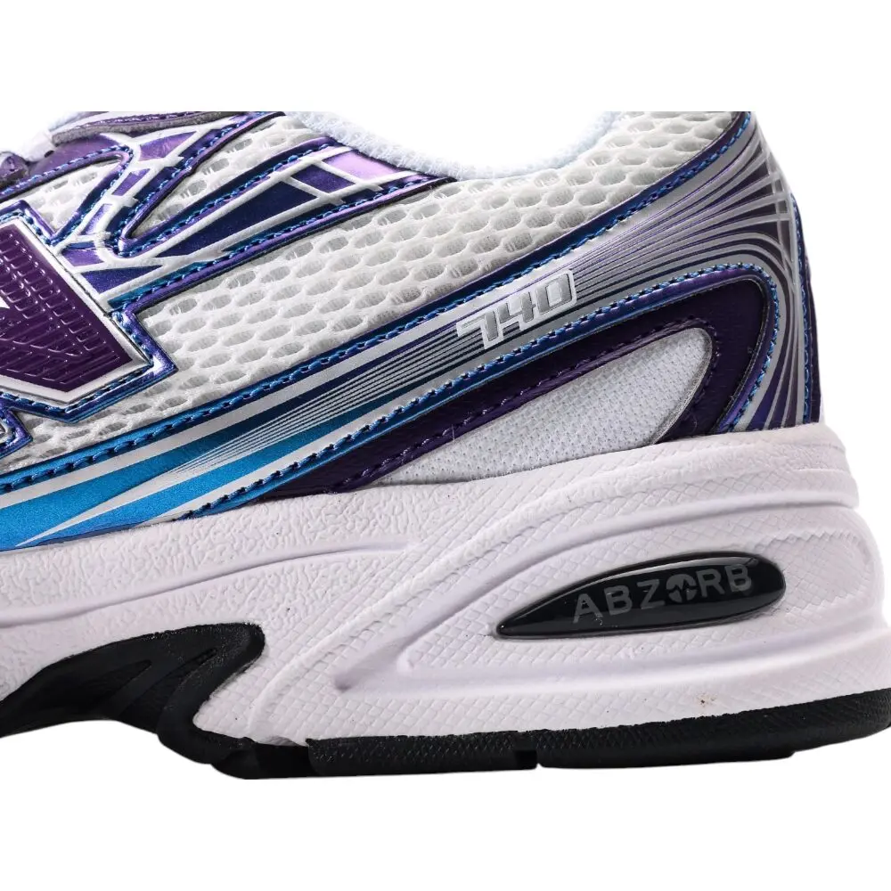 ניו באלאנס-New Balance 740 Blue Purple mix soft – תמונה 8