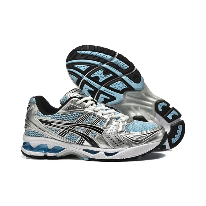 נעלי אסיקס - ASICS Novablast 4 SILVER BLUE MIX – תמונה 5